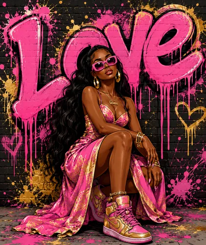 Love, graphic design by Coach Gizmo