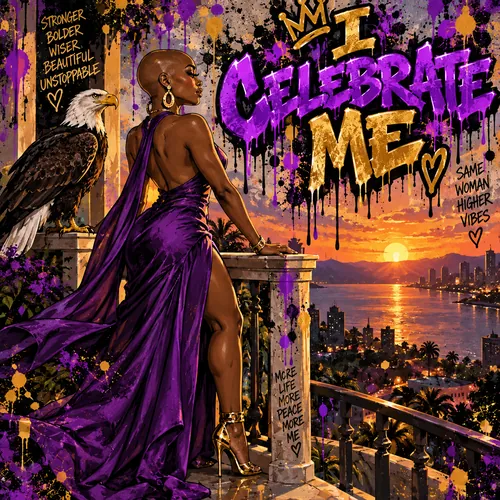 I Celebrate Me, graphic design by Coach Gizmo