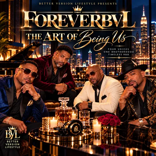 ForeverBVL: The Art of Being Us, album cover designed by Coach Gizmo